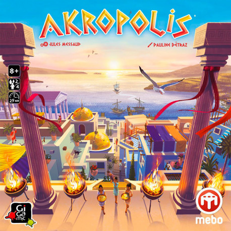 Akropolis - joc de planificació per a 2-4 arquitectes en potència
