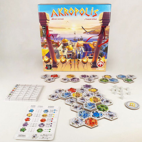 Akropolis - joc de planificació per a 2-4 arquitectes en potència