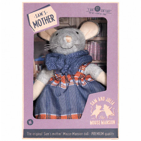 Peluche Ratón Madre de Sam - muñeco original de La casa de los Ratones