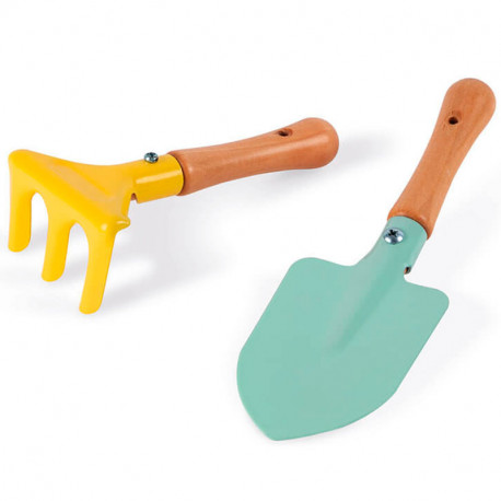 Set de herramientas de jardinería Happy Garden - juguete para playa y jardín