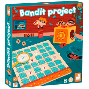 Bandit Project - juego educativo de madera para 1-4 jugadores