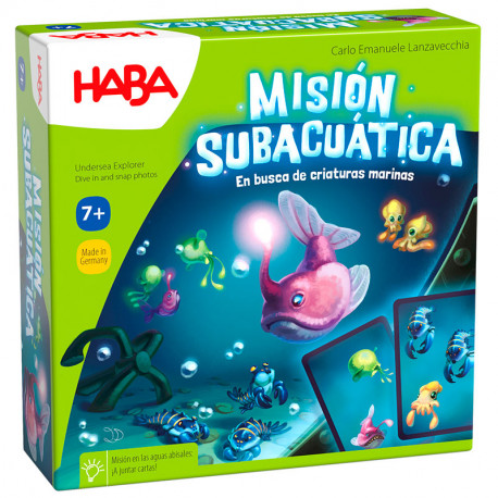 Misión Subacuática: En busca de criaturas marinas - juego de observación para 2-5 jugadores