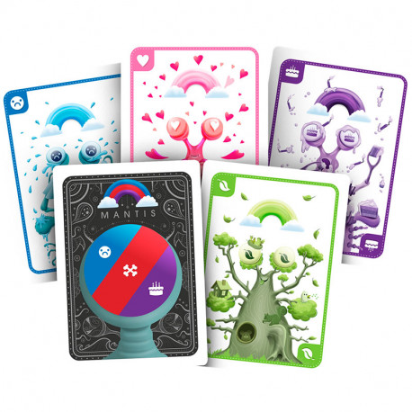 Mantis - joc de cartes per a 2-6 jugadors