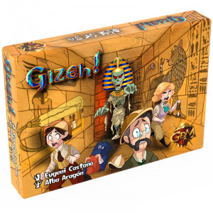 Gizeh! 2a Edición - juego cooperativo de memoria para 2-4 jugadores
