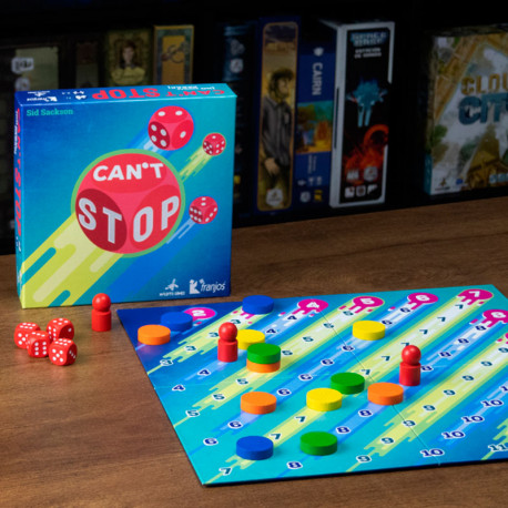 Can't Stop - Juego de cálculo con dados para 2-4 jugadores