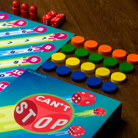 Can't Stop - Juego de cálculo con dados para 2-4 jugadores