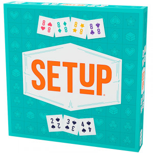 SETUP- juego familiar de combinaciones para 2-4 jugadores
