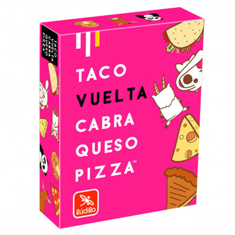 Taco, Gato, Cabra, Queso, Pizza - ràpid joc de percepció visual per a 3-6 jugadors