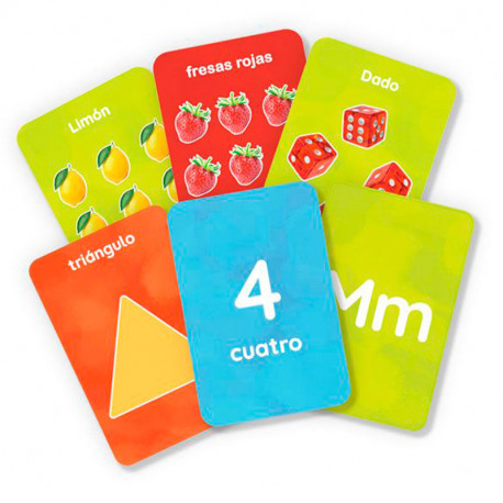 FLASH CARDS - Letras, Números, Formas y Colores