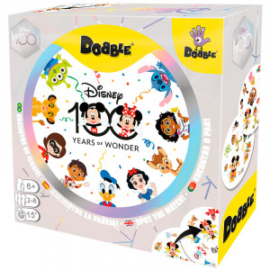 Dobble Disney Edición Limitada 100º Aniversario - juego de cartas de atención