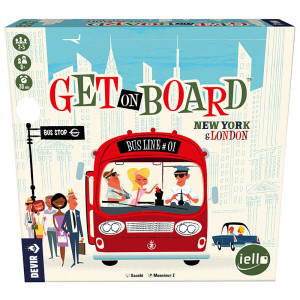 Get on Board: New York & London - Juego de estrategia urbana para 2-5 jugadores