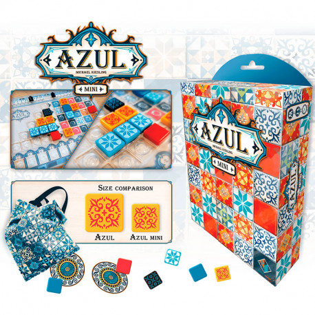 AZUL Mini - bello juego de estrategia versión viaje para 2-4 jugadores