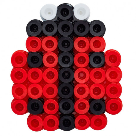 Hama - Set de plantillas grandes de forma redonda y cuadrada para cuentas  de colores , color/modelo surtido