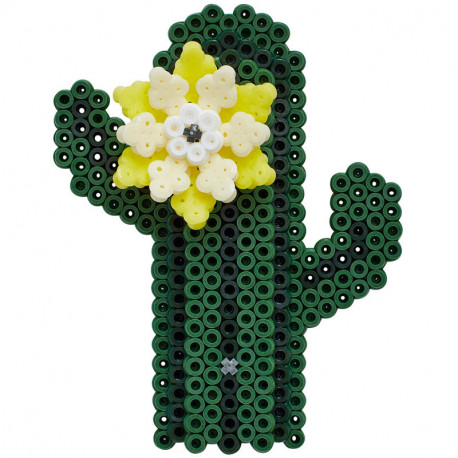Caja Regalo Hama 3D DIY -  Cactus y Flores