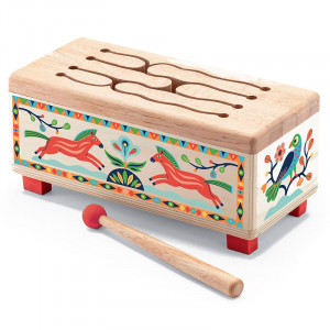 Tambor cajón Animambo - juguete musical de madera
