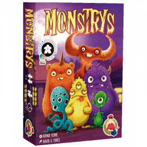 MONSTRYS - intuitivo juego de cartas familiar para 2-5 jugadores