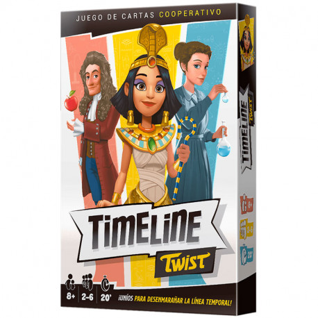 TimeLine Twist - juego cooperativo de conocimientos generales