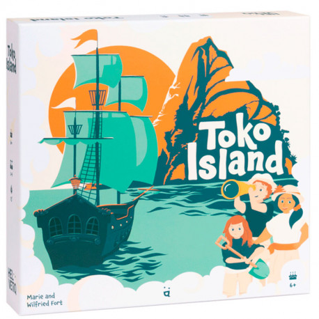 Toko Island - Juego cooperativo de memoria, deducción y suerte con un tablero 3D