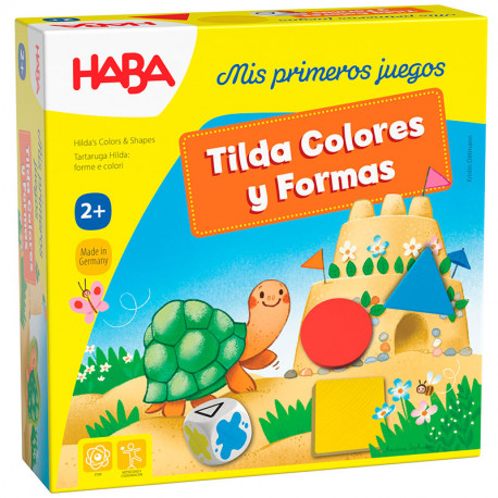 Mis primeros juegos: Tilda Colores y Formas - juego cooperativo de clasificación y colores