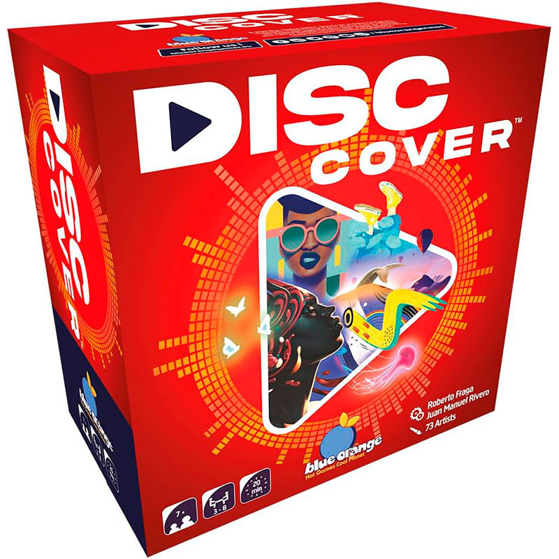 Disc Cover juego de mesa musical de Mercurio envío 24/48h kinuma