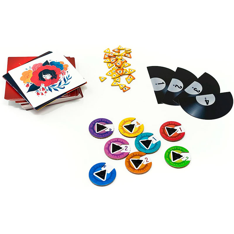 Disc Cover juego de mesa musical de Mercurio envío 24/48h kinuma