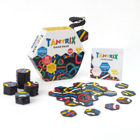 Tantrix Game Pack (Versió Daltònics) - set amb més de 40 trencaclosques i jocs per a 1-6 jugadors