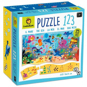 Puzzle 123 El Mar - 25 piezas