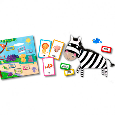 I speak English ANIMALES - juego lingüístico con metodología Montessori