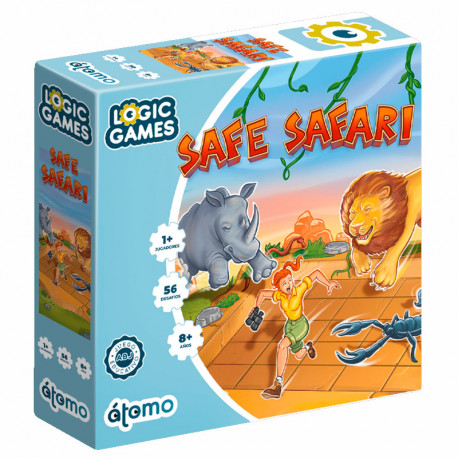 Safe Safari - juego de lógica de la colección LOGIC GAMES