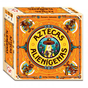 Aztecas VS. Alienígenas - Juego de cartas familiar