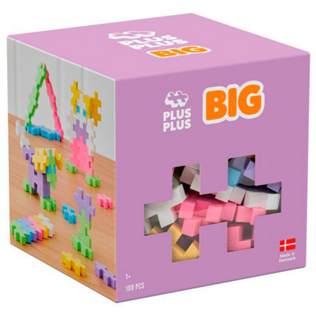 Plus-Plus BIG 100 peces MIX colors NEÓ - joguina de construcció