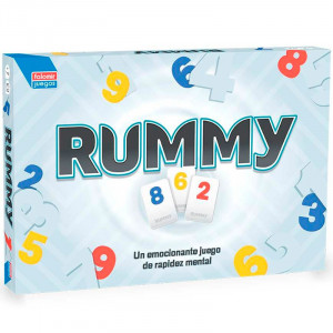 Rummy Junior- juego de rapidez mental para 2-4 jugadores