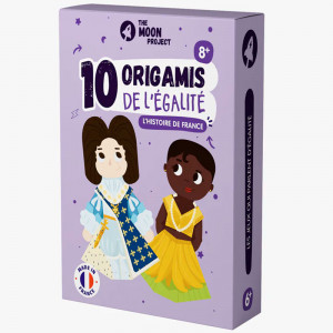 10 Origamis por la Igualdad - Personajes de la historia de Francia
