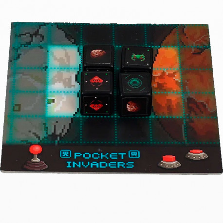 Pocket Invaders -  juego de estrategia con estética retro