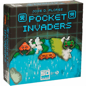 Pocket Invaders -  juego de estrategia con estética retro