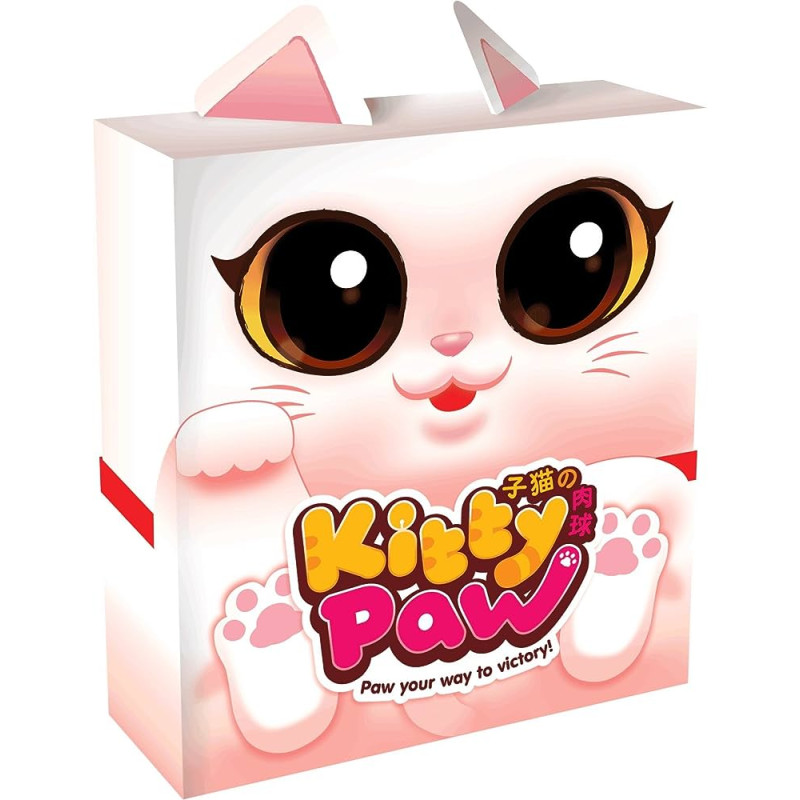 Kitty Paw CAT BOX - divertido juego de mesa familiar para 2-4 jugadores
