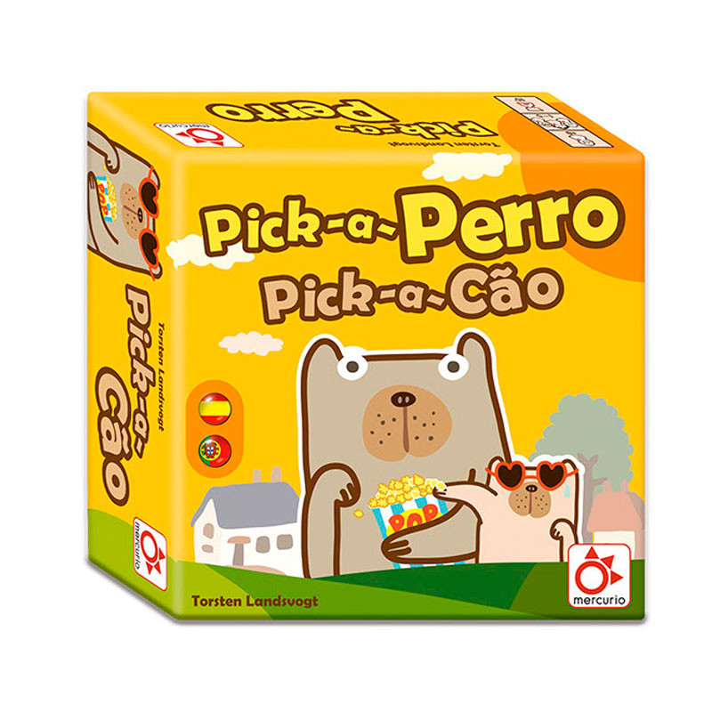 Pick-a-Perro - rápido juego de cartas de percepción visual para 1-5 jugadores