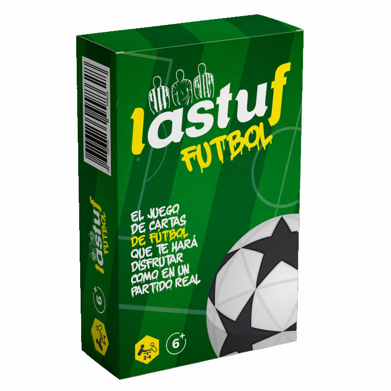 Lastuf FUTBOL - joc de cartes per a 2-4 futbolers