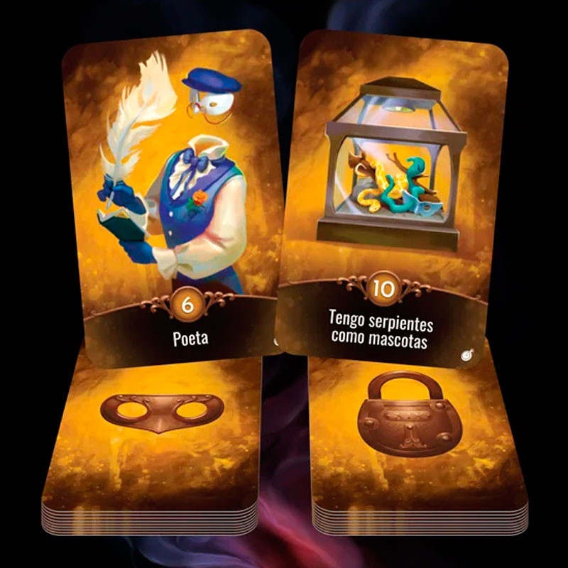 DUBIOUS - juego de deducción para 3-6 narradores