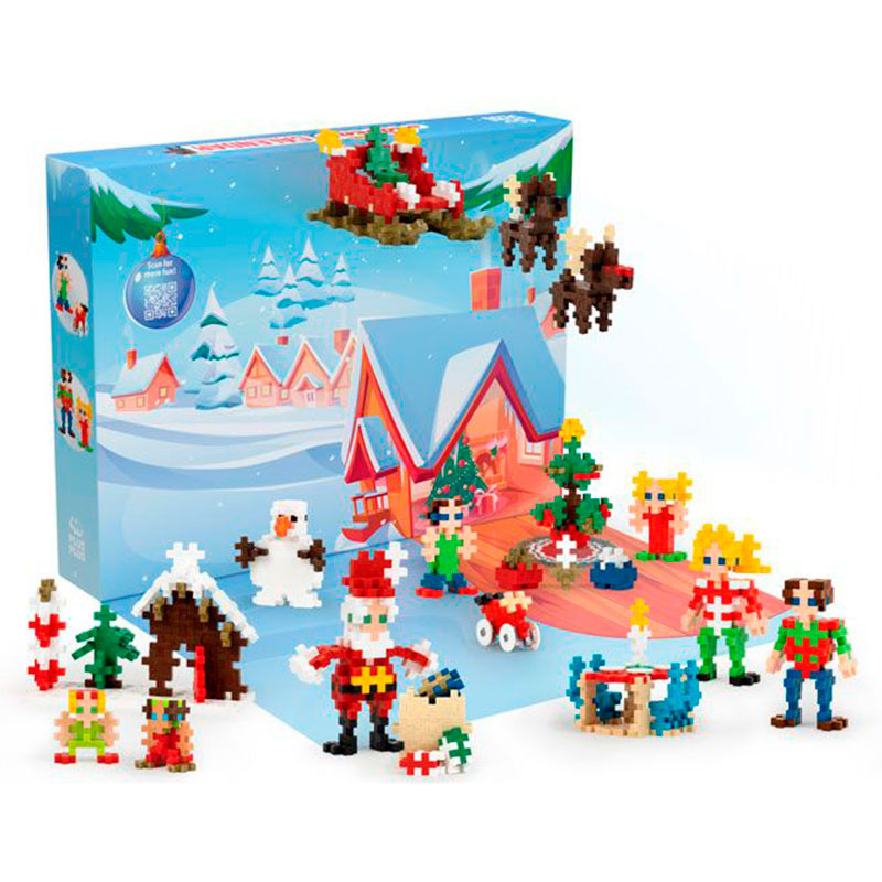 Plus-Plus Mini Calendari d'Advent 600 peces - joguina de construcció