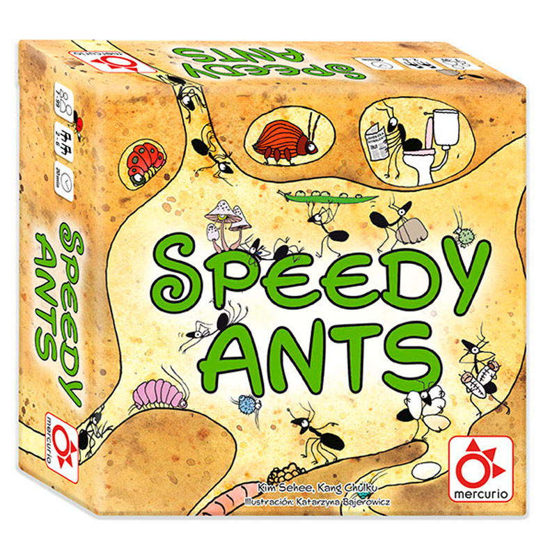 Speedy Ants - Rápido juego de observación y cálculo mental para 2-6 jugadores