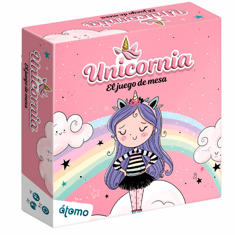Unicornia - Juego de mesa para 2-4 jugadores