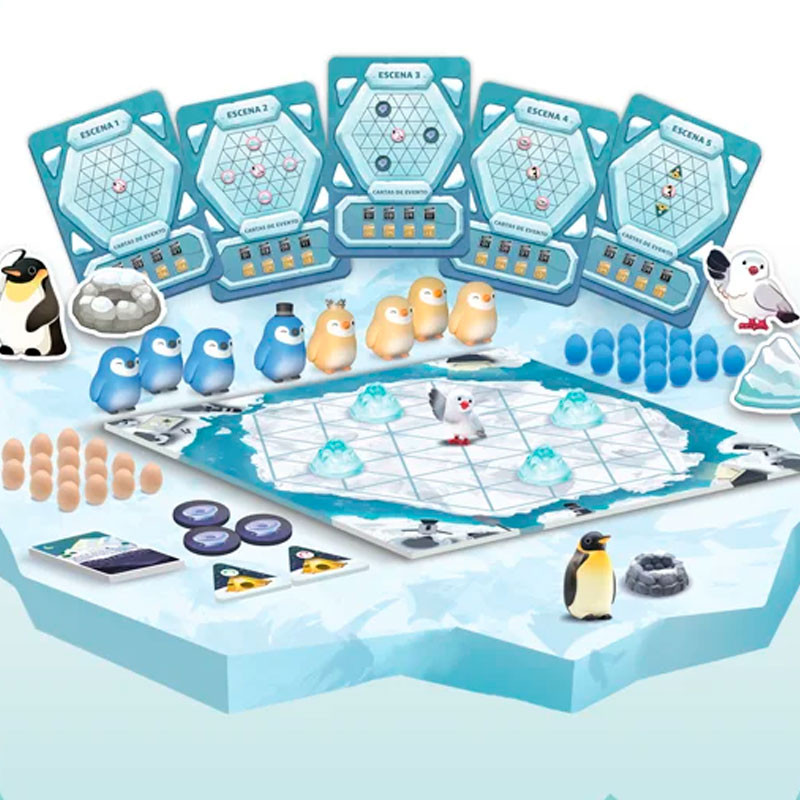 Zoollywood: Misión Polar -  juego de estrategia para 2 ó 4 jugadores