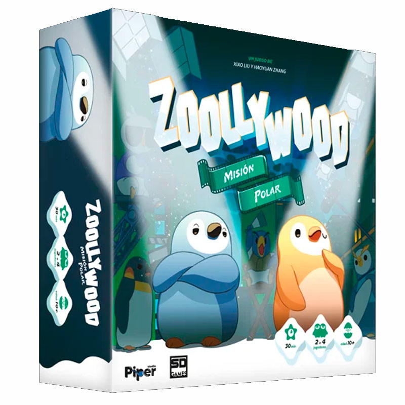 Zoollywood: Misión Polar -  juego de estrategia para 2 ó 4 jugadores