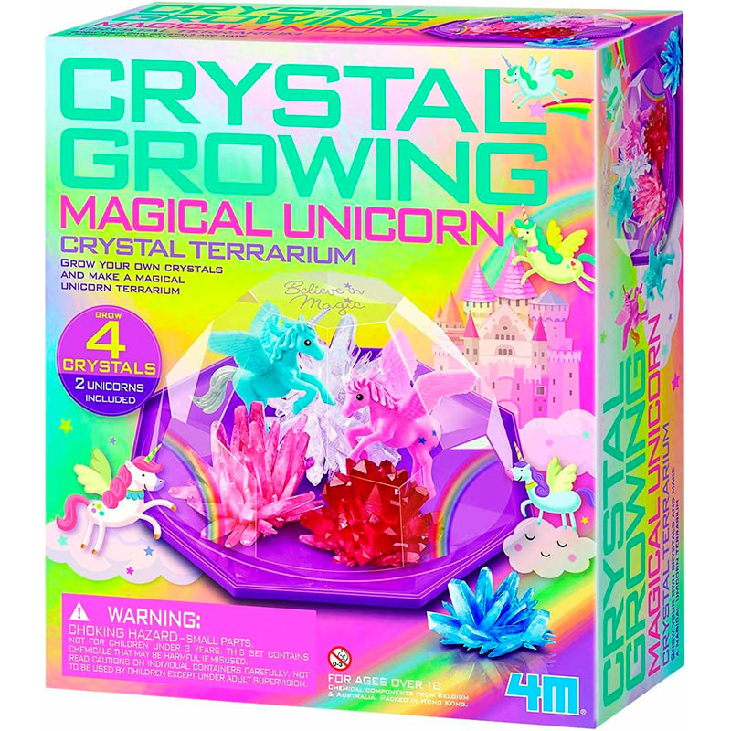 Terrario de cristales Unicornio Mágico - Crystal Growing
