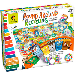 Round Around Recycling - juego cooperativo dinámico de Ludattica (Agenda 2030)