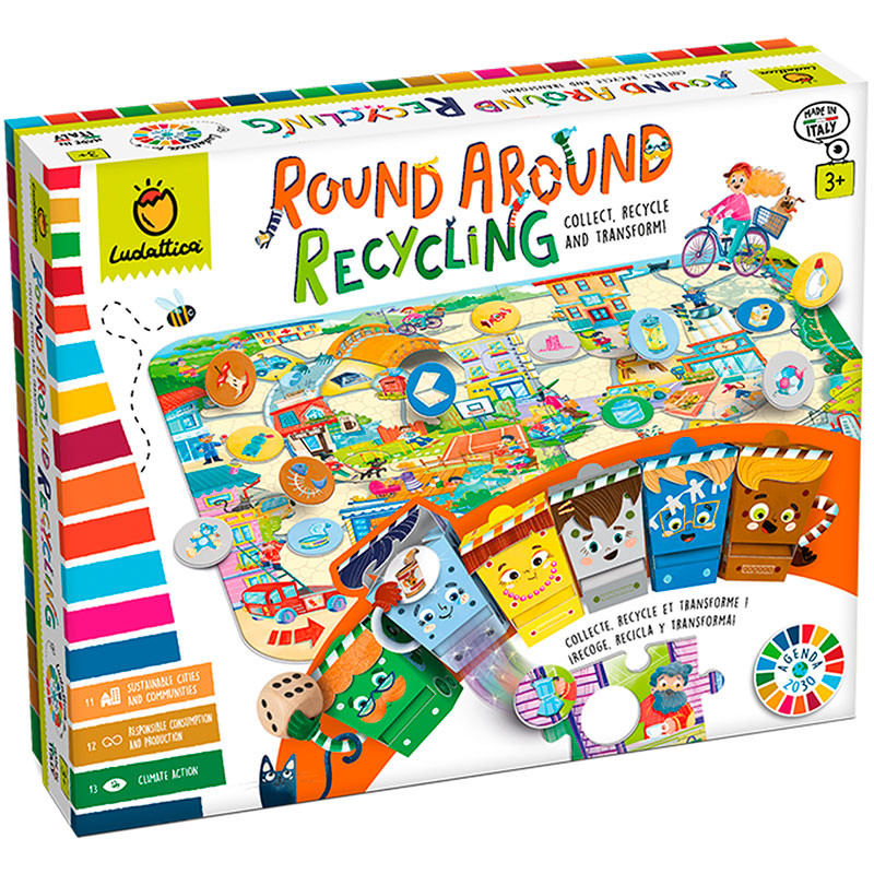 Round Around Recycling - joc cooperatiu dinàmic (Agenda 2030)