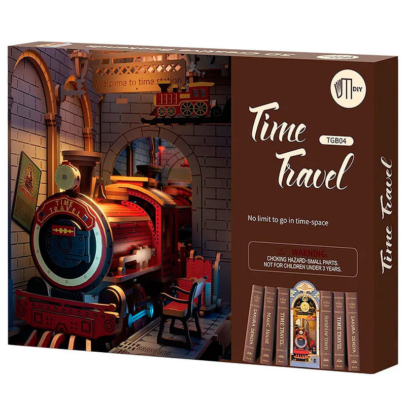 Time Travel - Suport de llibres creatiu 3D (DIY)