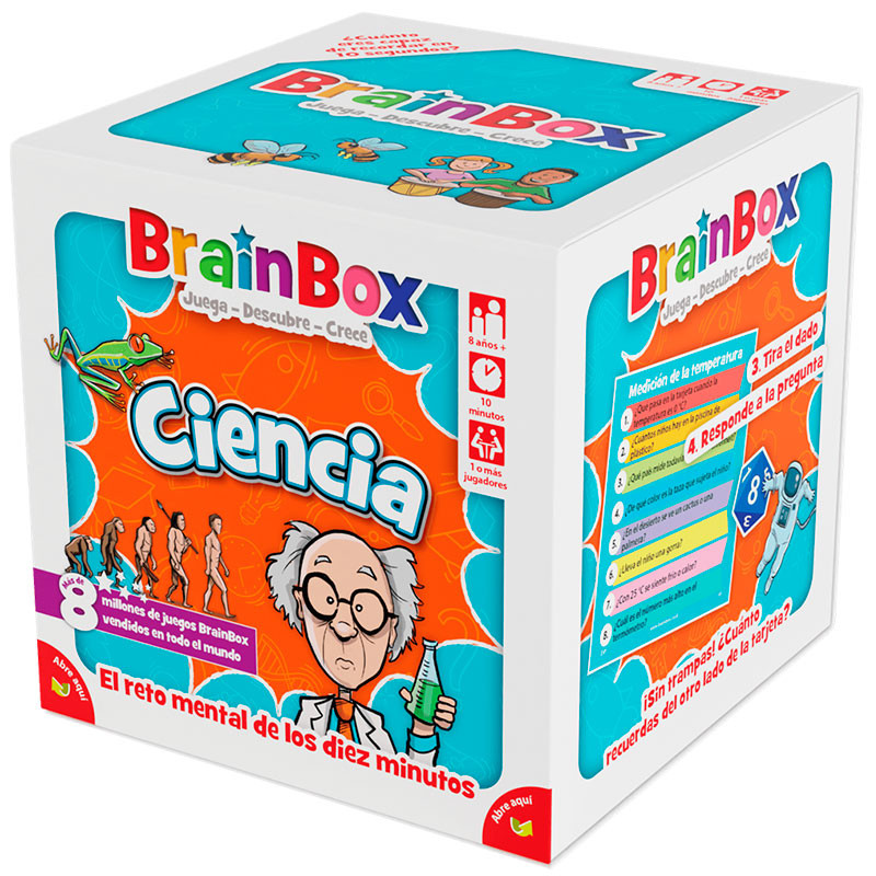BrainBox Ciència - joc de memòria en castellà