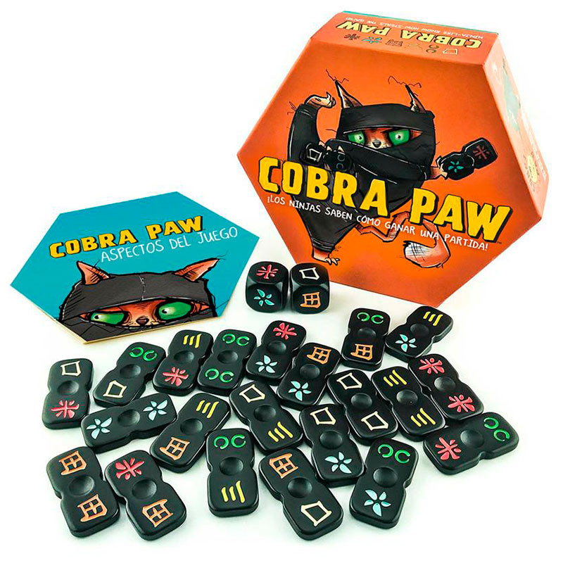 Cobra Paw - juego de mesa ancestral para 2-6 ninjas
